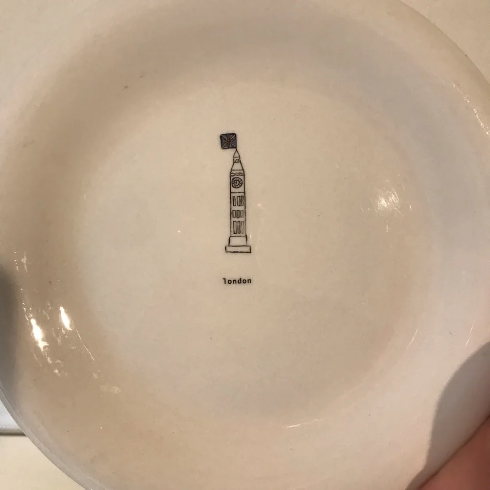 SOLD SOLD SOLD SOLD  SALE -TAKE 50% OFF - Plate - London/ Big Ben Clock - Picture 3 of 5